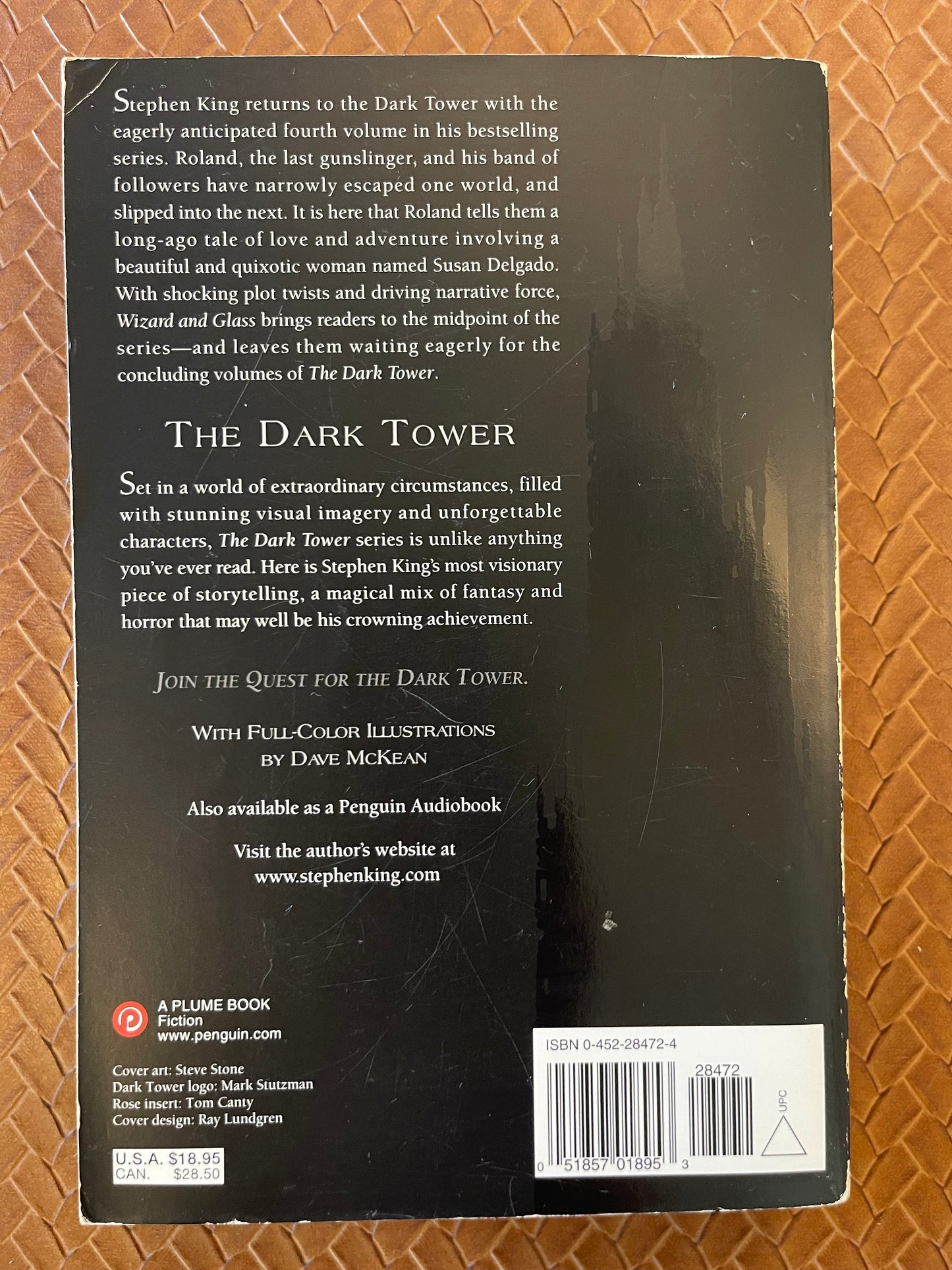 The Dark Tower #4: Wizard and Glass by Stephen King (Paperback)