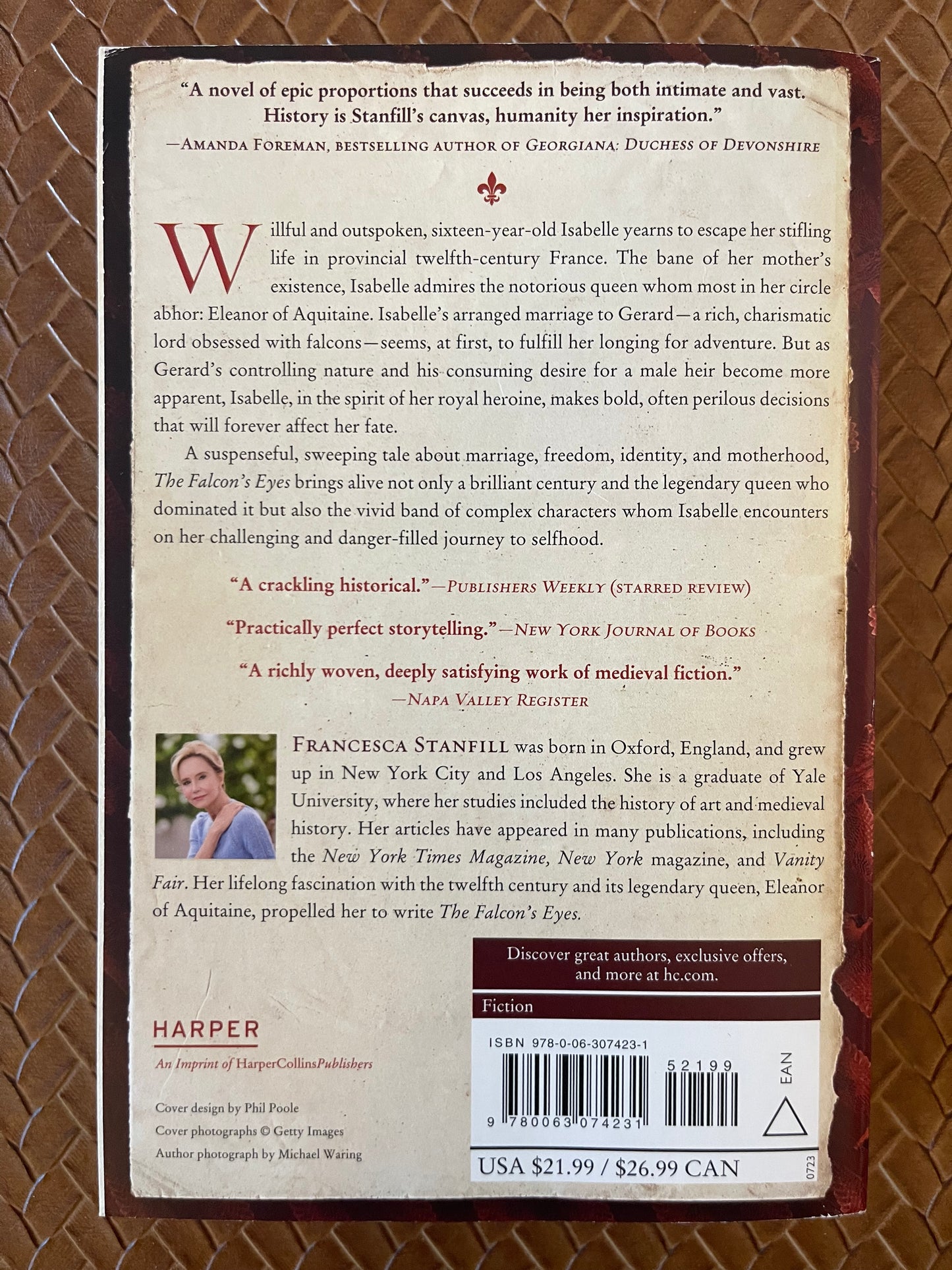 The Falcon's Eyes by Francesca Stanfill (Paperback)