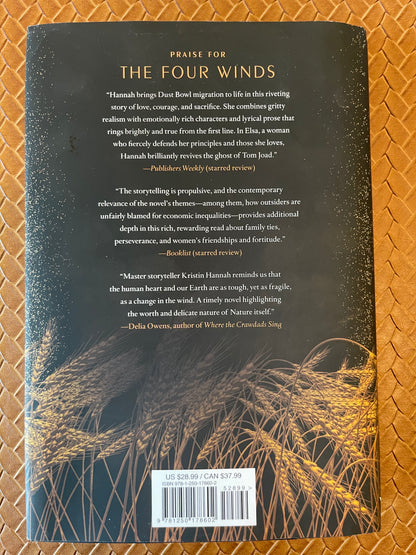 The Four Winds by Kristin Hannah (Hardcover)