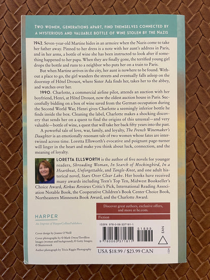 The French Winemaker’s Daughter by Loretta Ellsworth (Paperback)