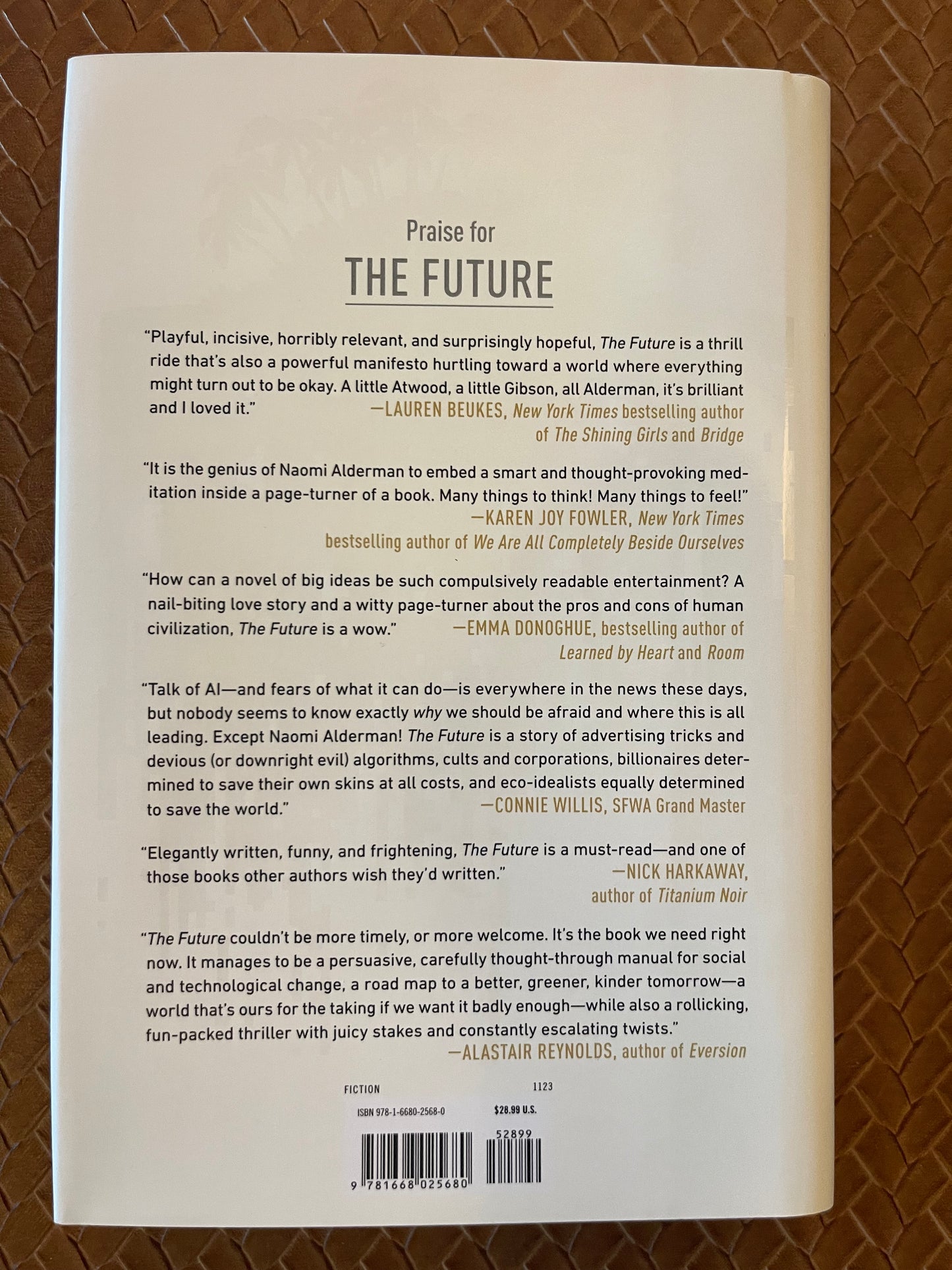 The Future by Naomi Alderman (Hardcover)
