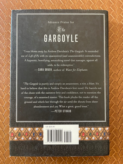 The Gargoyle by Andrew Davidson (Hardcover)