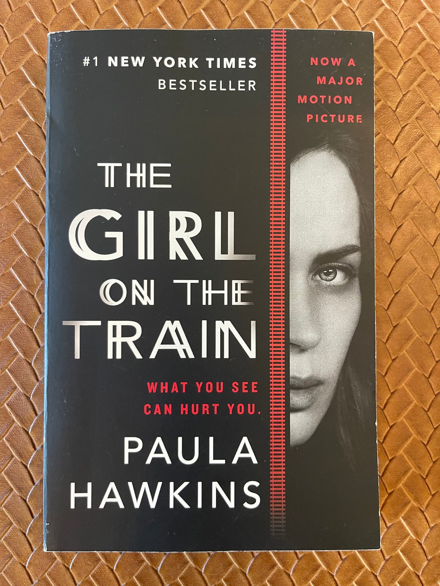 The Girl on the Train by Paula Hawkins (Paperback - Movie Cover)
