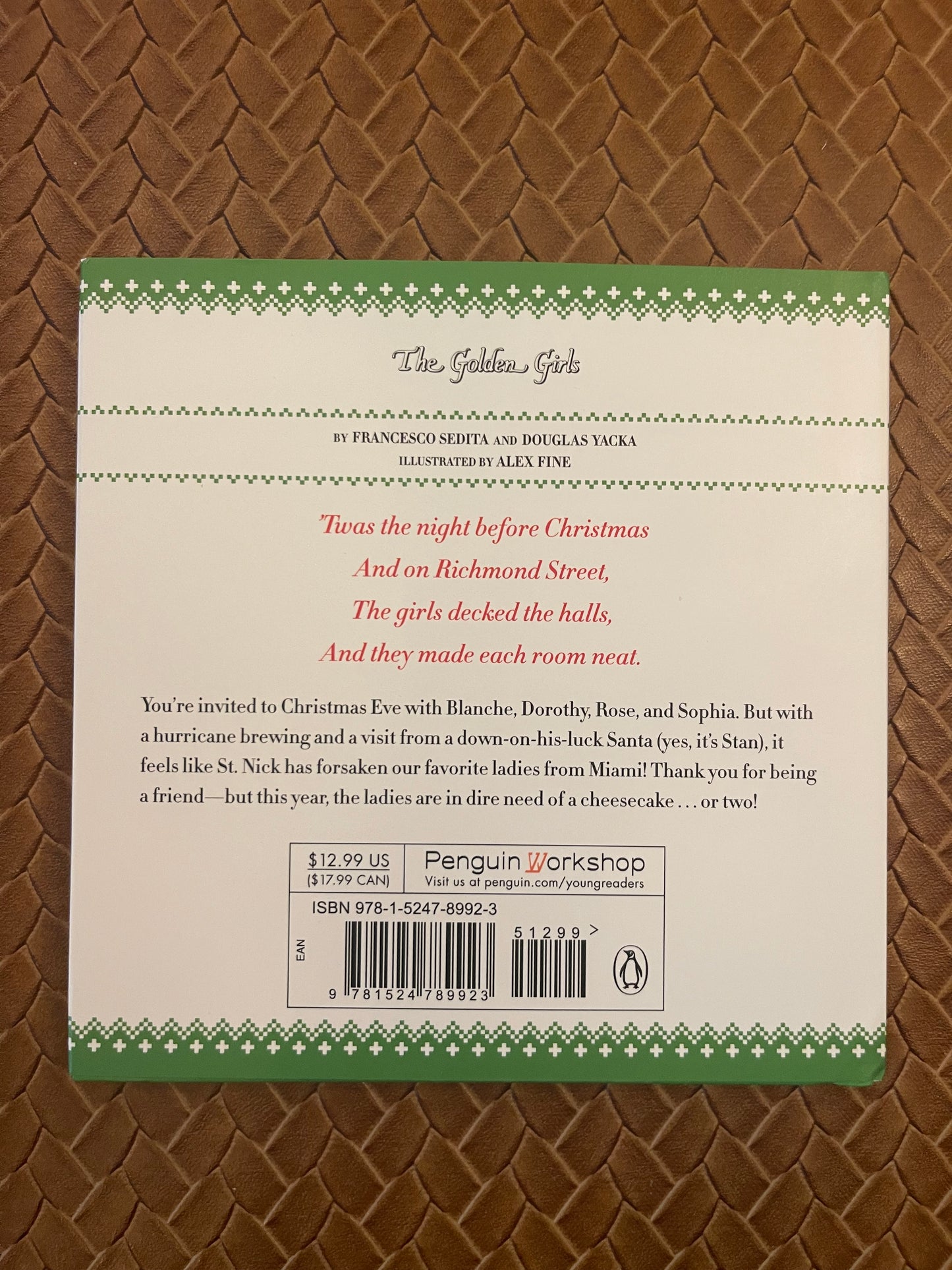The Golden Girls: 'Twas the Night Before Christmas by Francesco Sedita, Douglas Yacka, Alex Fine (Hardcover - New)
