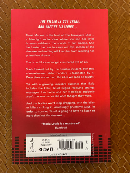 The Graveyard Shift by Maria Lewis (Paperback)