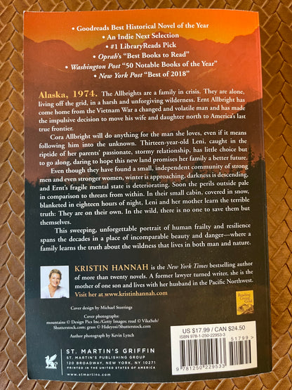 The Great Alone by Kristin Hannah (Paperback)