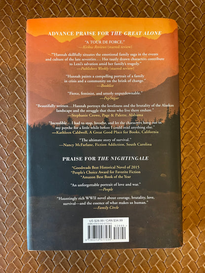 The Great Alone by Kristin Hannah (Hardcover)