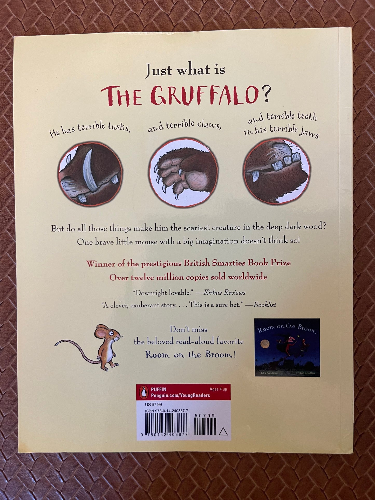 The Gruffalo by Julia Donaldson, Axel Scheffler  (Illustrator)
