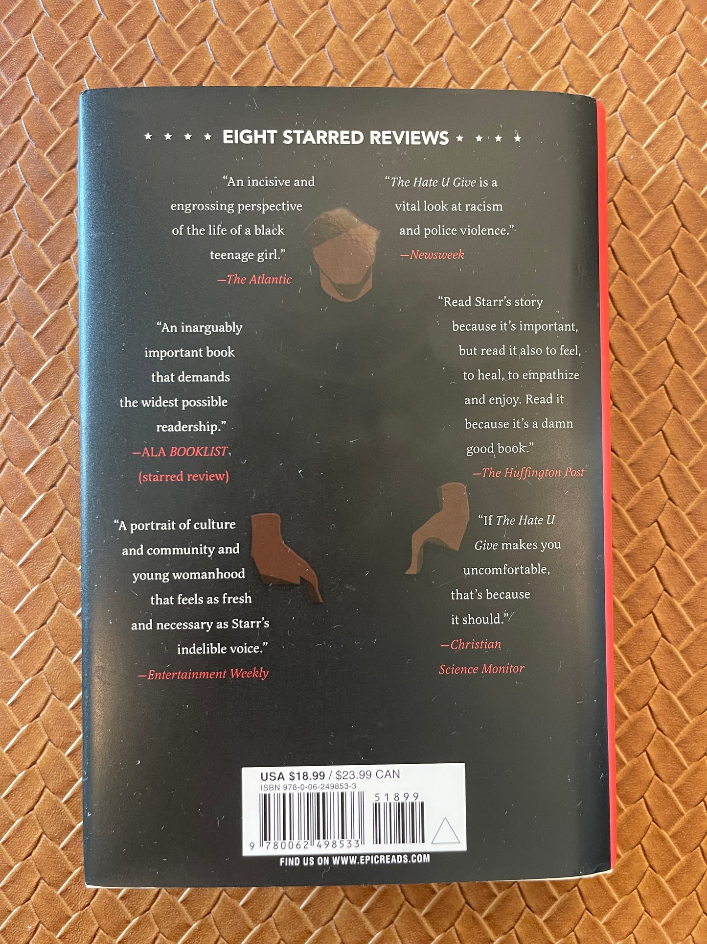 The Hate U Give #1: The Hate U Give by Angie Thomas (Hardcover)