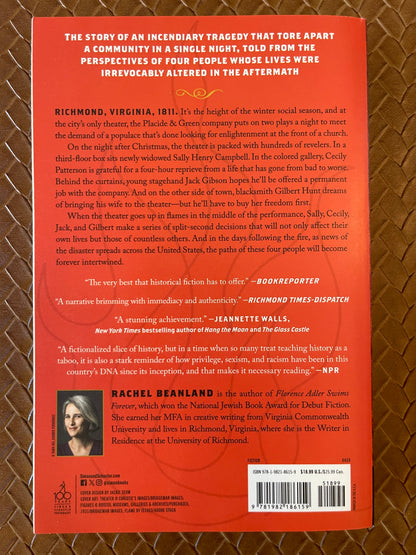 The House Is on Fire by Rachel Beanland (Paperback)