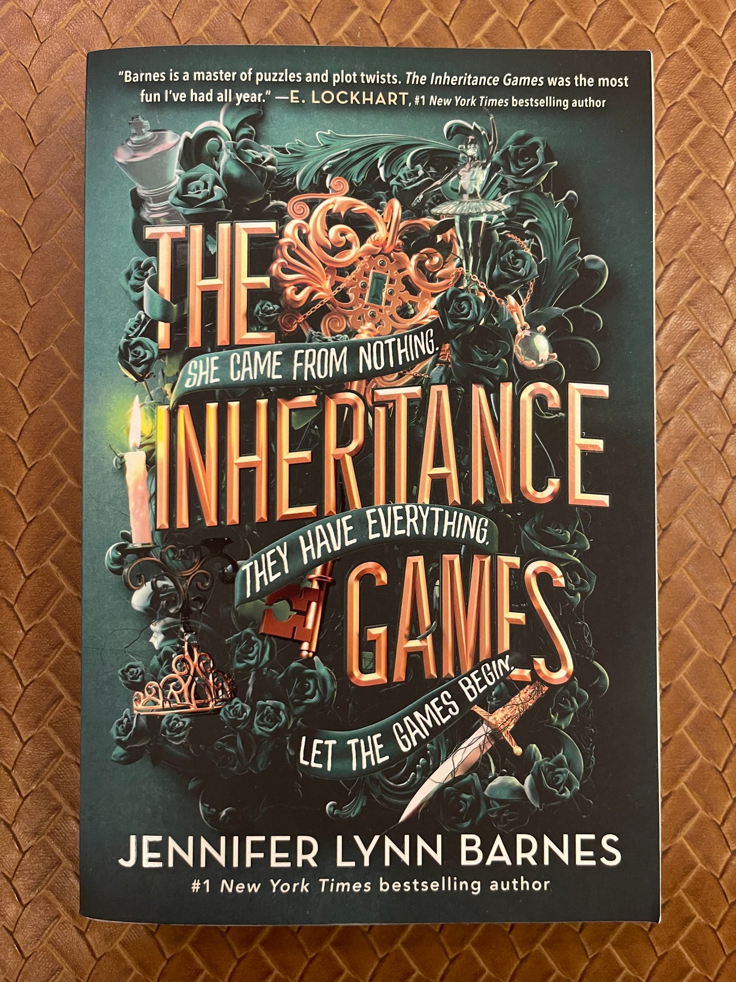 The Inheritance Games #1: The Inheritance Games by Jennifer Lynn Barnes (Paperback)