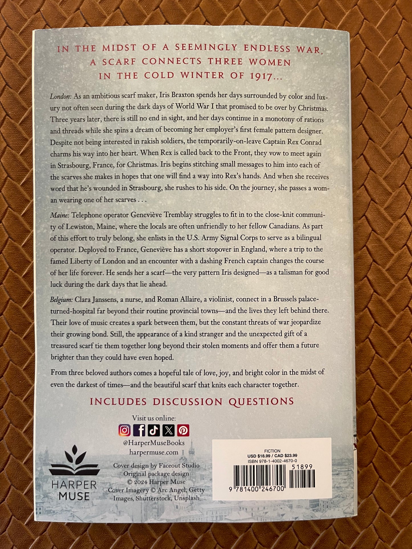The Liberty Scarf: A Story of Three Women, One War, and a Scarf That Binds Them Together by Aimie K. Runyan, J'nell Ciesielski, Rachel McMillan