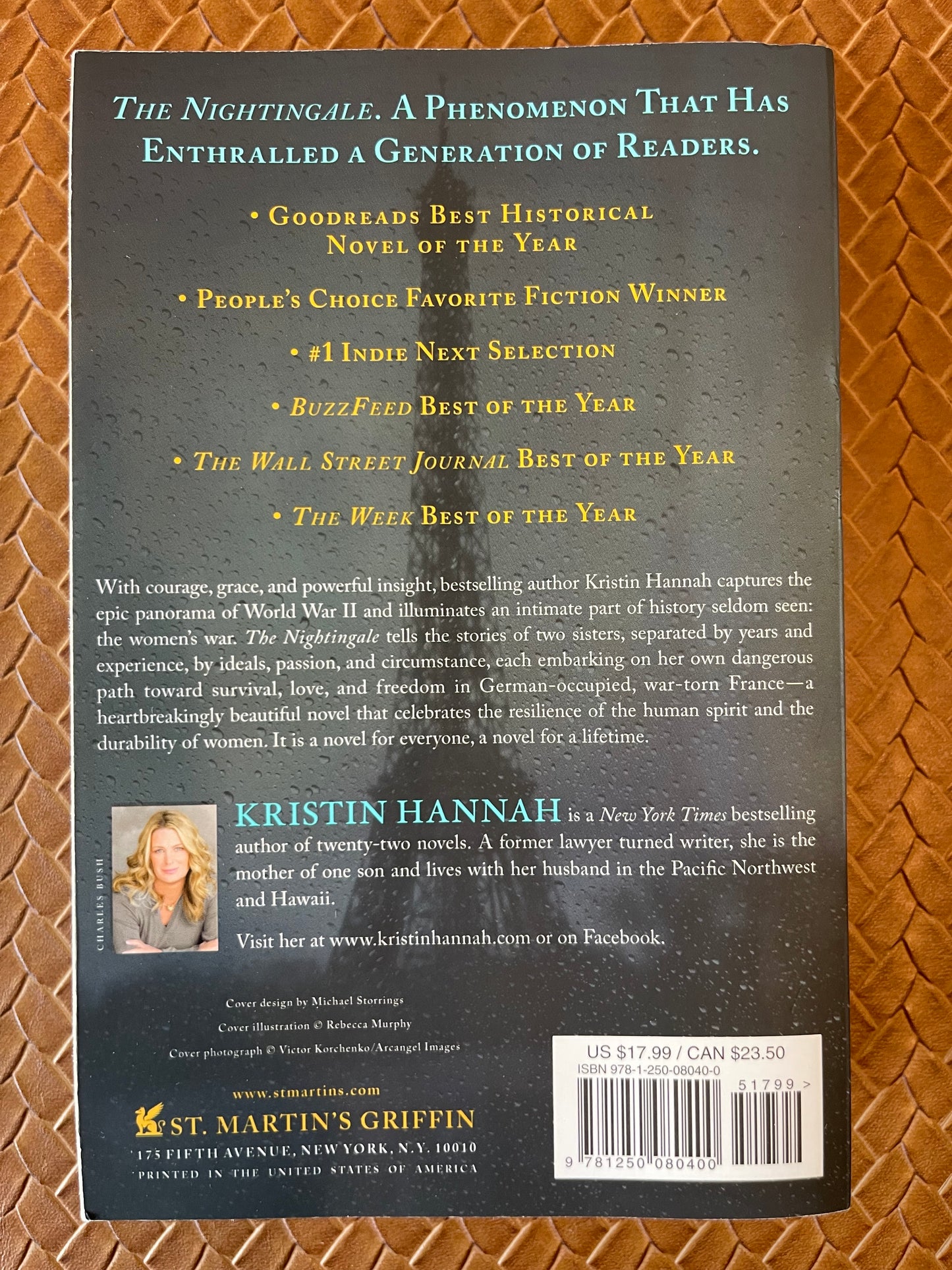 The Nightingale by Kristin Hannah (Paperback)