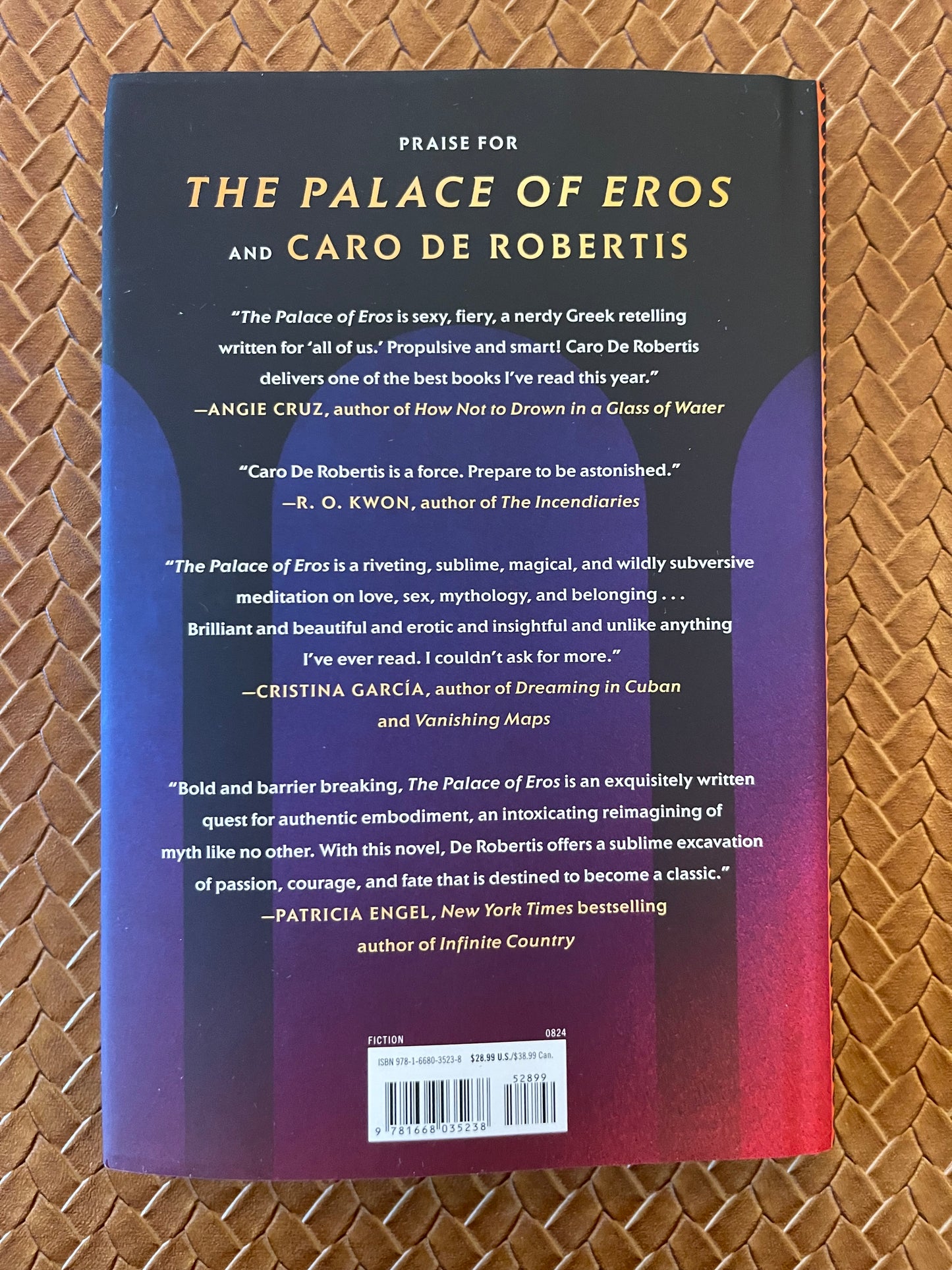 The Palace of Eros by Caro de Robertis (Hardcover)