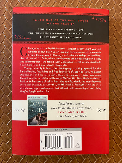 The Paris Wife by Paula McLain (Paperback)
