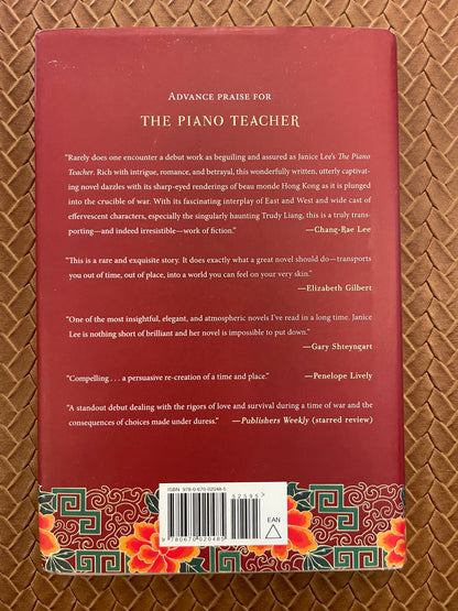 The Piano Teacher by Janice Y. K. Lee (Hardcover)