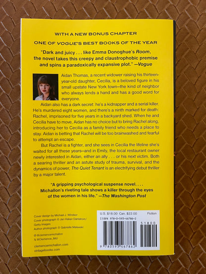 The Quiet Tenant by Clémence Michallon (Paperback)