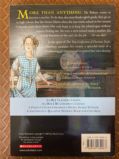 The Secret School #1: The Secret School by Avi (Paperback)