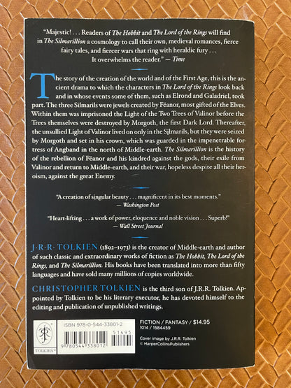 The Silmarillion by J.R.R. Tolkien, Christopher Tolkien (Paperback)