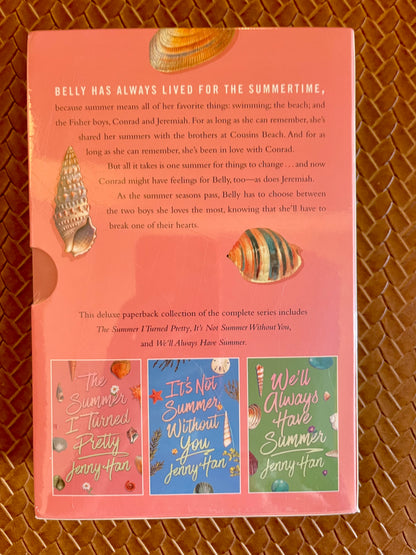 The Complete Summer I Turned Pretty Trilogy by Jenny Han (Deluxe Boxed Set) by Jenny Han