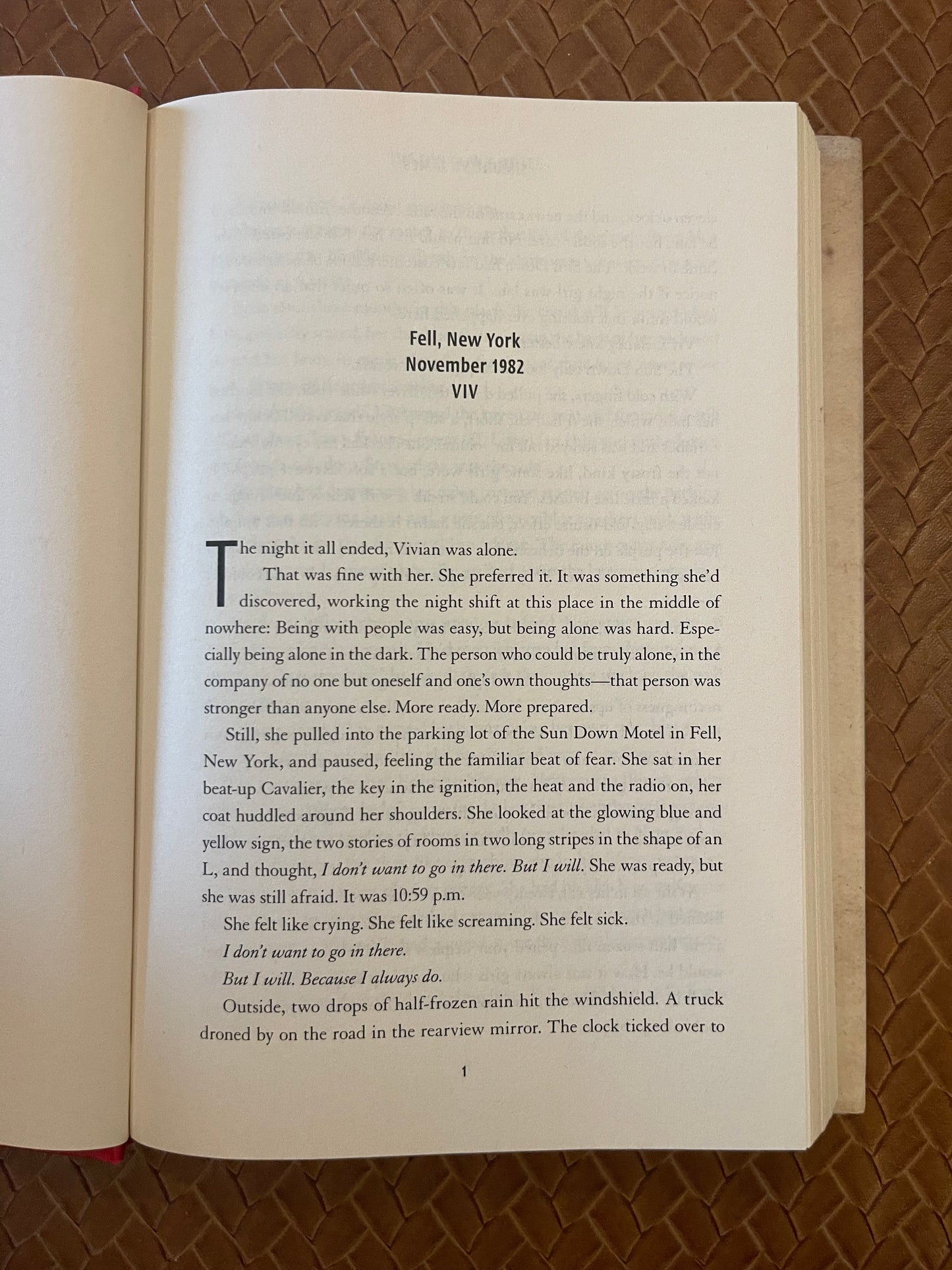 The Sun Down Motel by Simone St. James (Hardcover)