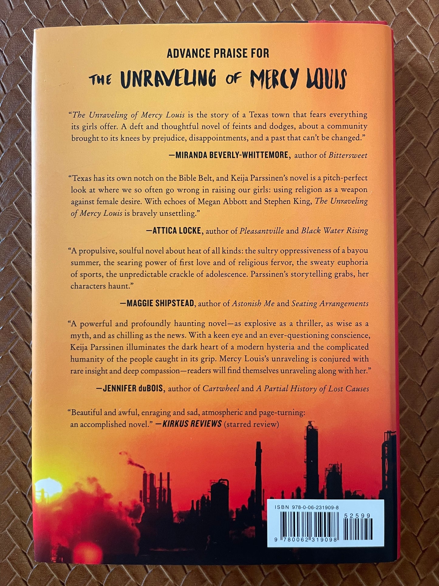The Unraveling of Mercy Louis by Keija Parssinen (Hardcover)