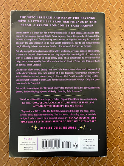 The Witches of Thistle Grove #1: Payback's a Witch by Lana Harper (Paperback - New)