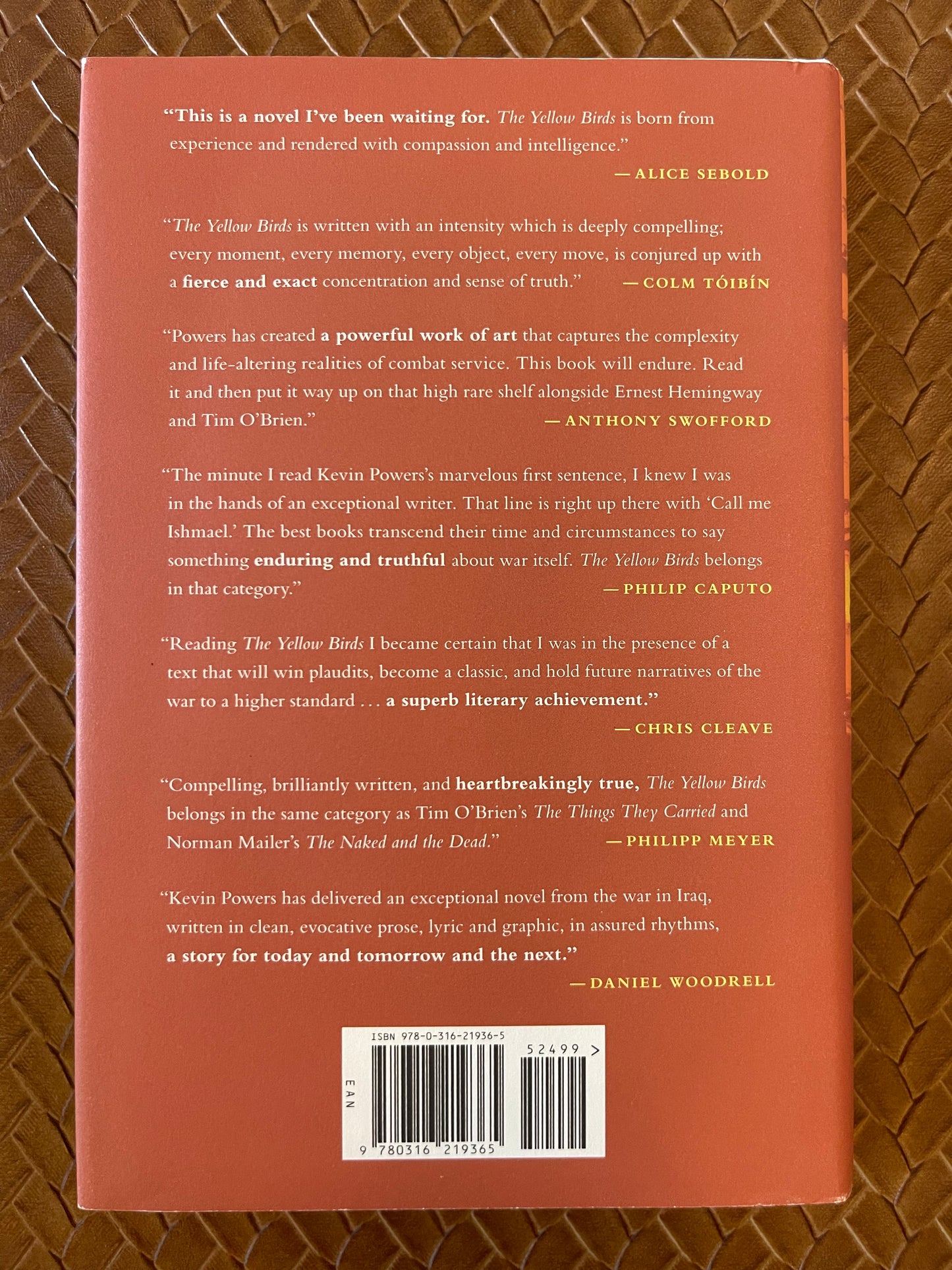 The Yellow Birds by Kevin Powers (Hardcover)