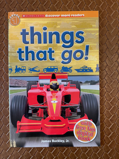 Things That Go! (Scholastic Discover More Reader Level 1) by James Buckley (Paperback)