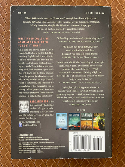 Todd Family #1: Life After Life by Kate Atkinson (Paperback)