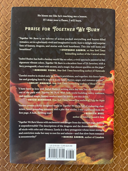Together We Burn by Isabel Ibañez (Hardcover)