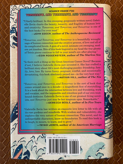 Tomorrow, and Tomorrow, and Tomorrow by Gabrielle Zevin (Hardcover)