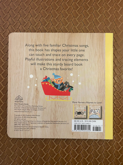 Touch and Trace Nursery Rhymes: Jingle Bells by Dolphin Books (Board Book - New)