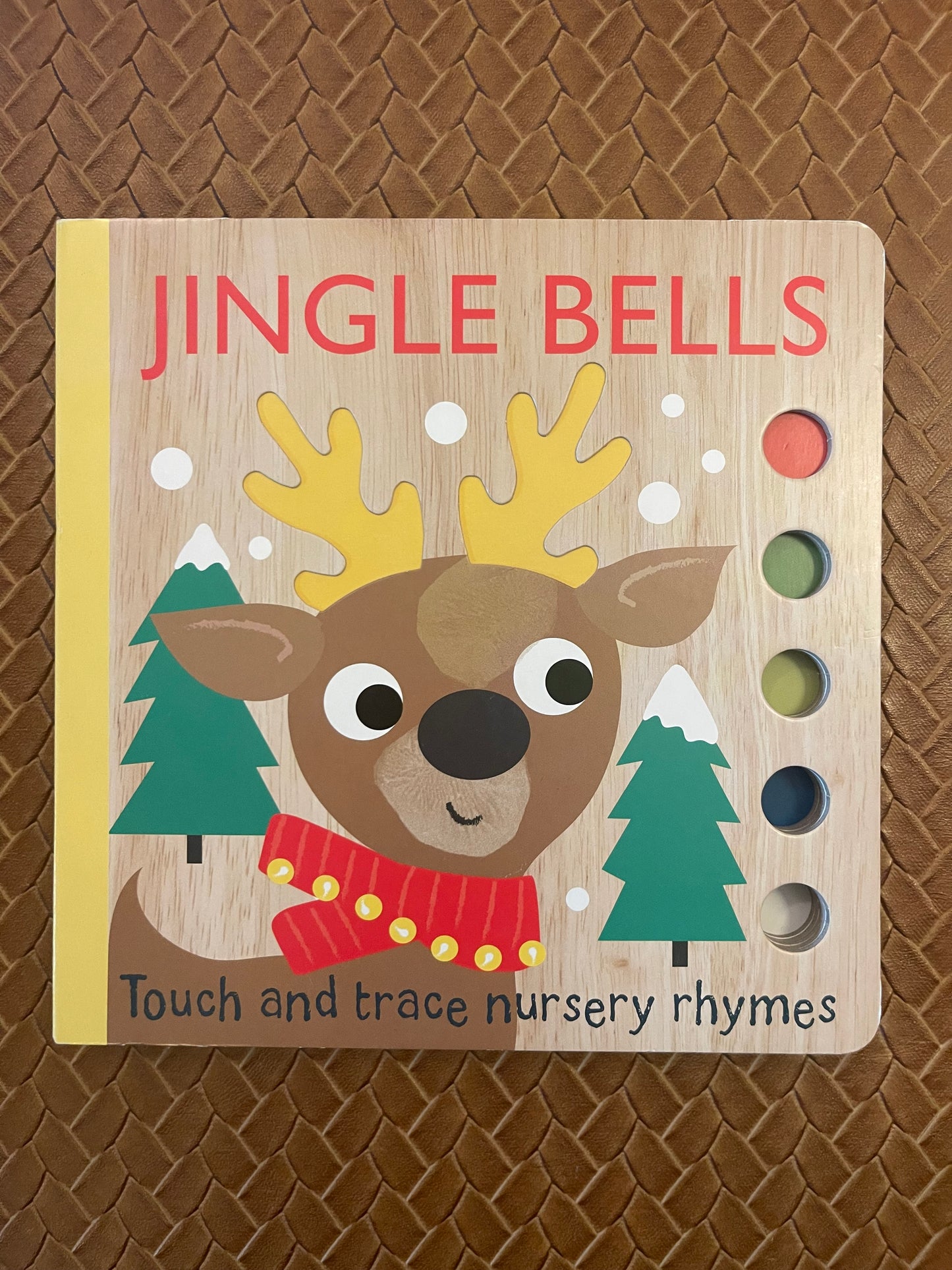 Touch and Trace Nursery Rhymes: Jingle Bells by Dolphin Books (Board Book - New)