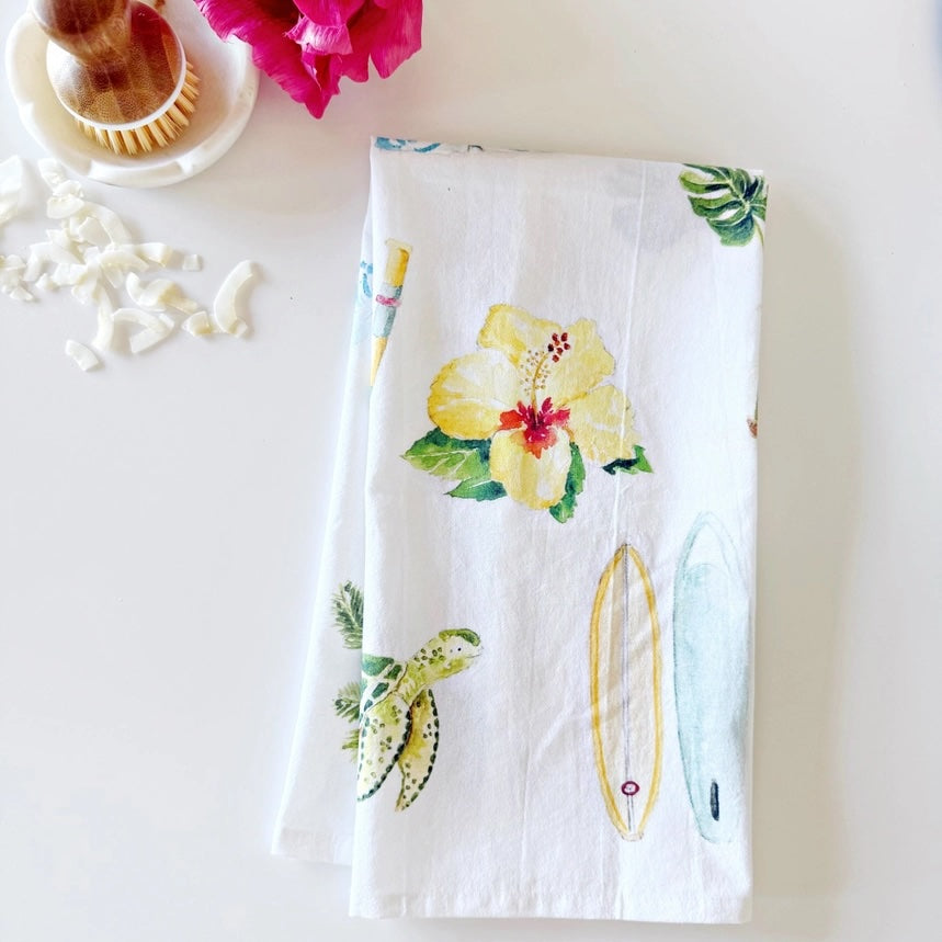 Tropical Tea Towel