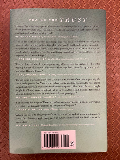 Trust by Hernan Diaz (Hardcover)