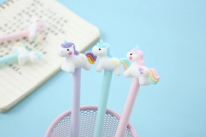 Unicorn Rainbow Tail Gel Pen