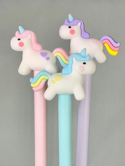Unicorn Rainbow Tail Gel Pen