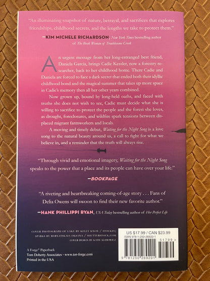 Waiting for the Night Song by Julie Carrick Dalton (Paperback)