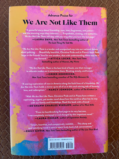 We Are Not Like Them by Christine Pride, Jo Piazza (Hardcover)
