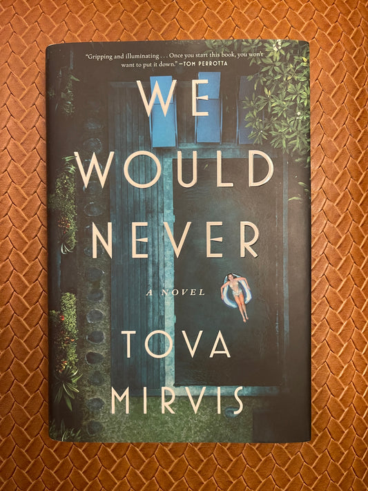 We Would Never by Tova Mirvis (Hardcover)