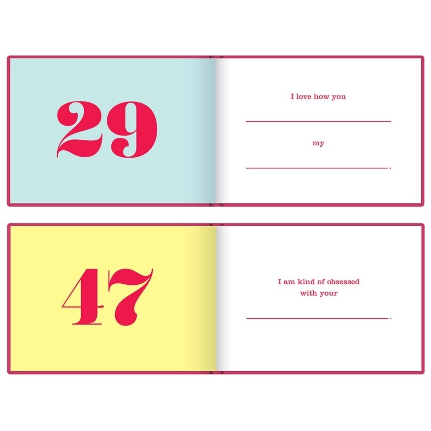 What I Love About You Fill in the Love® Book