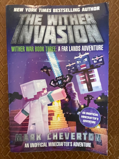 Wither War, Minecraft Far Land Series #2 #3: The Wither Invasion by Mark Cheverton (Paperback)