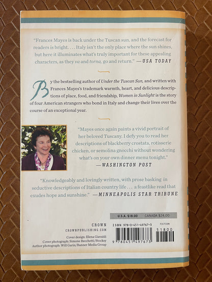 Women in Sunlight by Frances Mayes (Paperback)