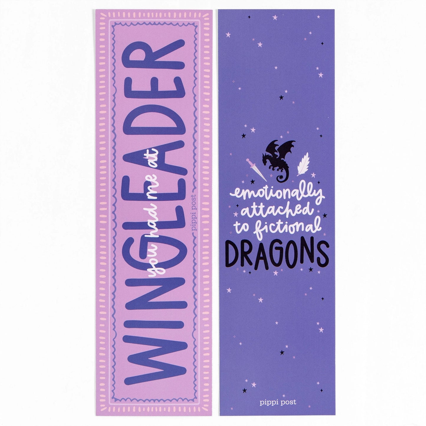 Wingleader Romantasy Reader Bookmark Set