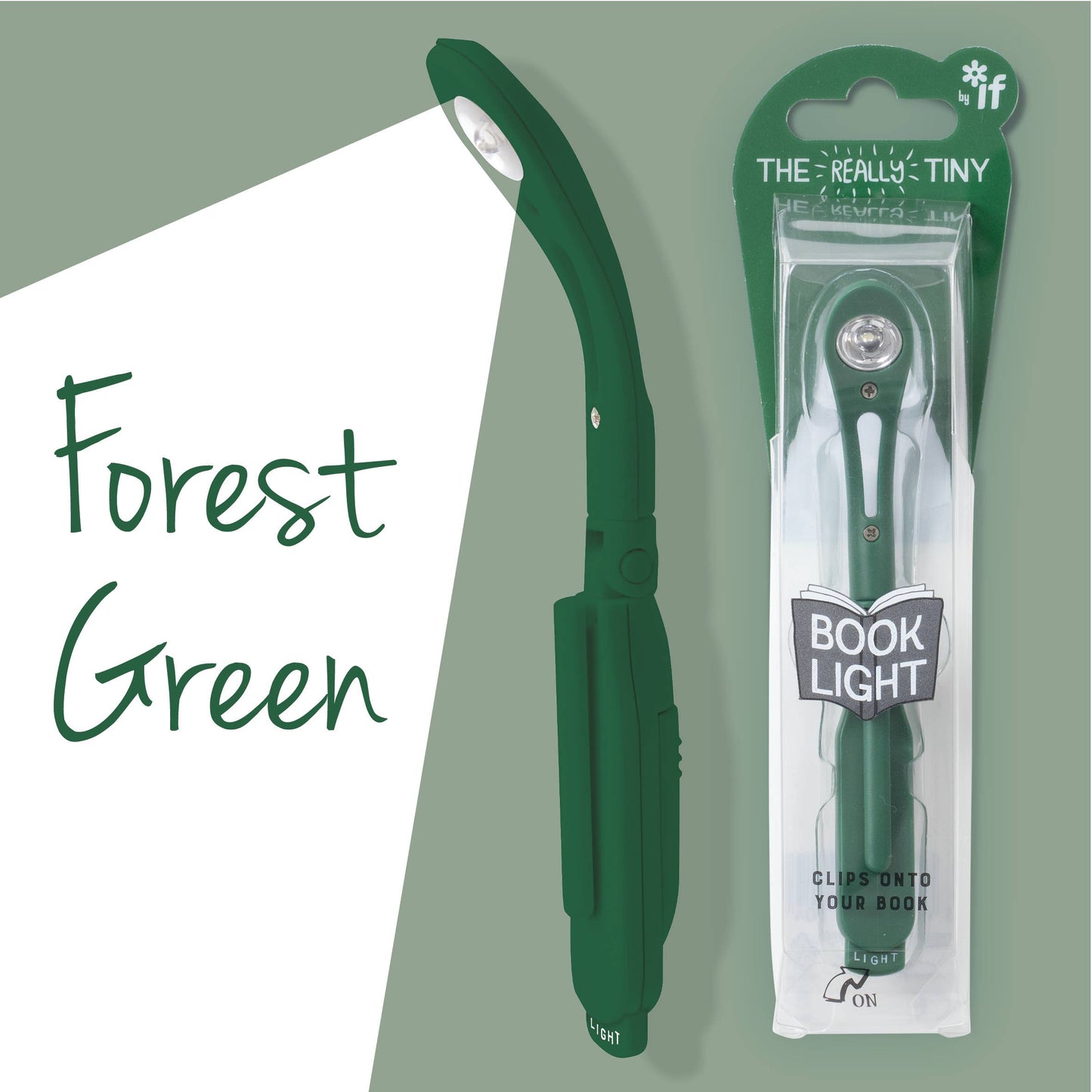 The Really Tiny Book Light: Forest Green
