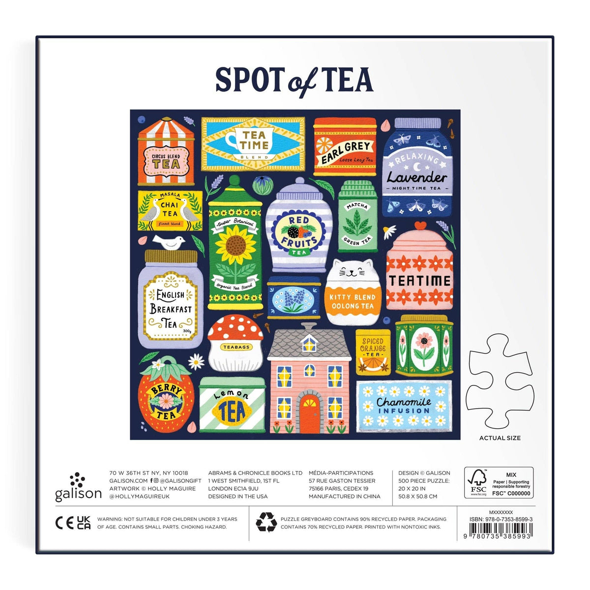Spot of Tea 500 Piece Puzzle
