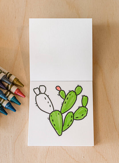 Tiny Texas Mini-Coloring Book