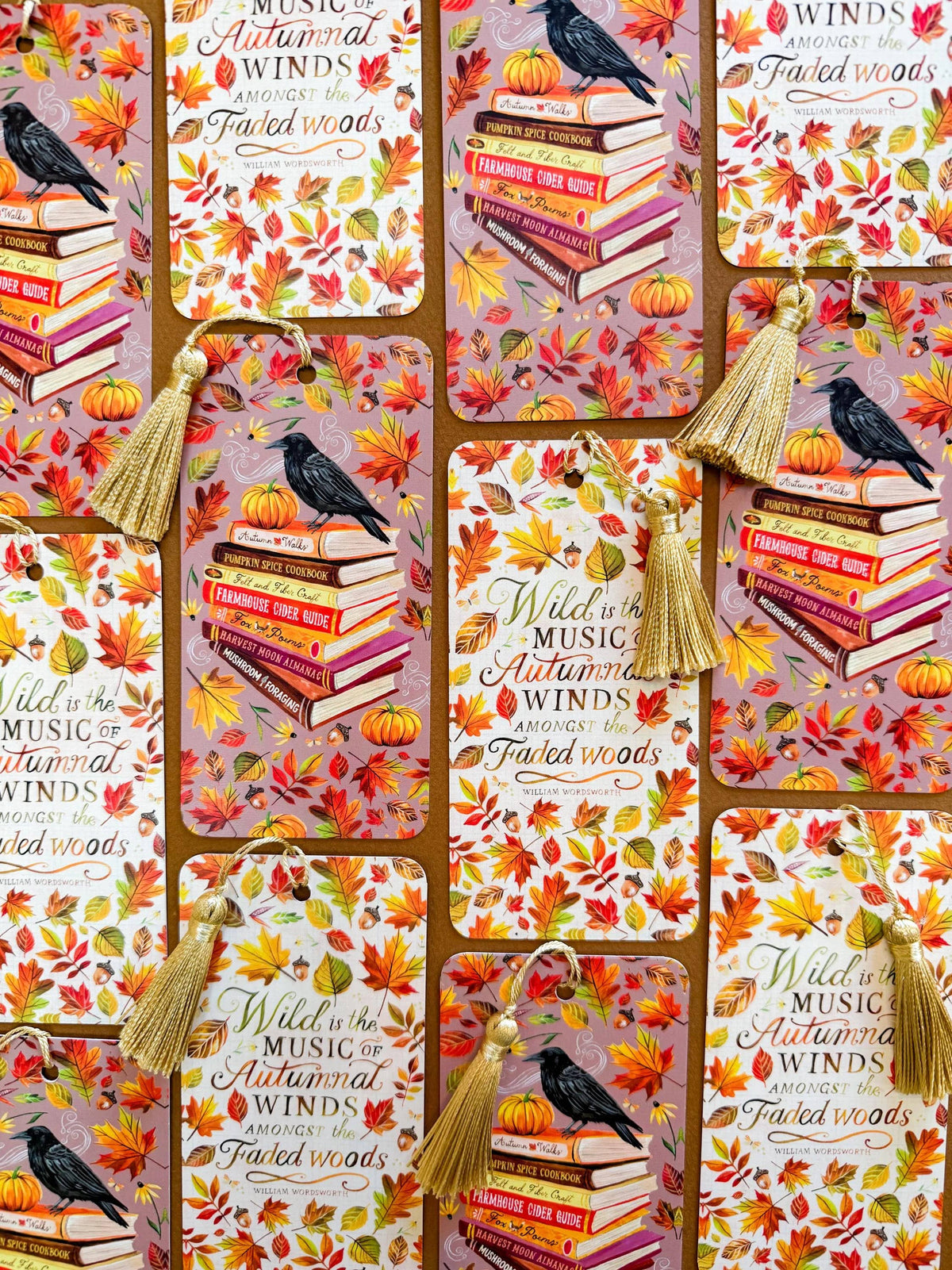 Autumn Delight Bookmark