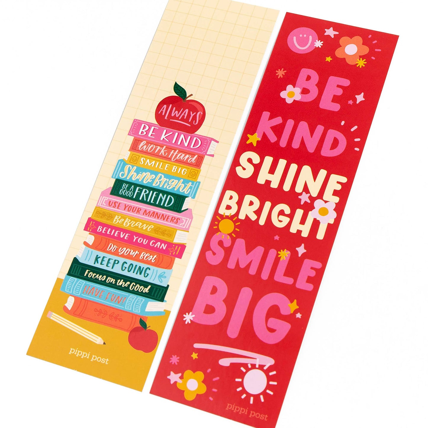 Affirmations Book Stack Bookmark Set